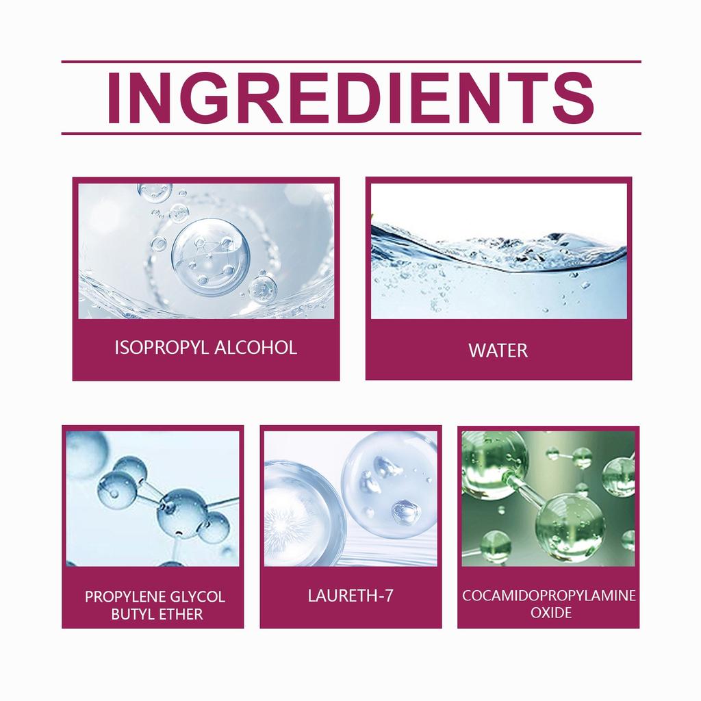 Schaumreiniger fürs Badezimmer, Fleckenentferner für Badezimmer, Glastüren, Badewannen, Fliesen, 60 ml