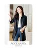 Women's High-End Slimming Lambskin Leather Jacket - Mid-Length Coat for Spring and Autumn