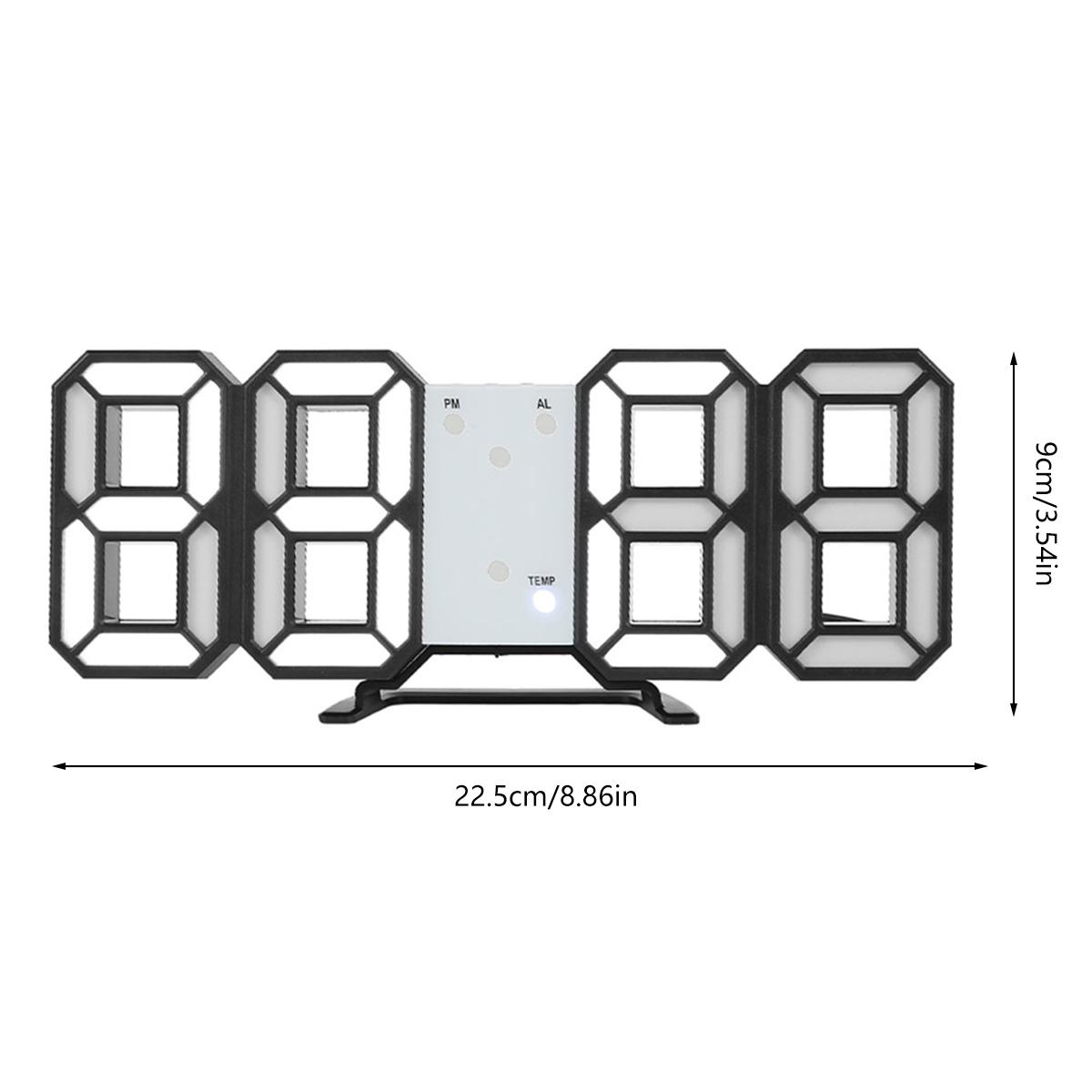 

3D светодиодные настенные часы, современный дизайн, цифровые настольные часы, будильник, ночник, Saat reloj de pared, часы для украшения дома, гостиной