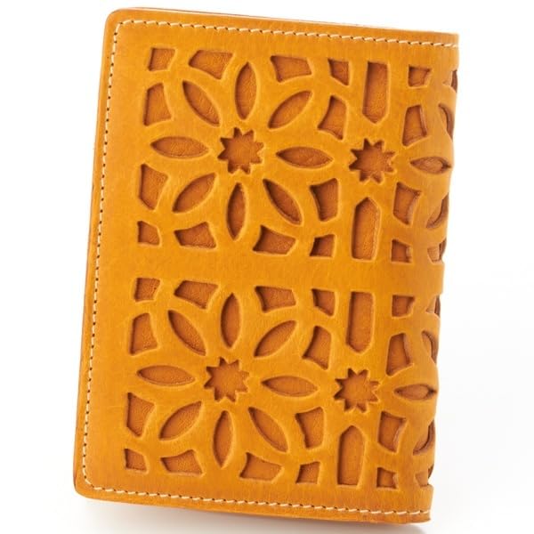 

Чехол для пропуска Cutwork Yellow [Genten] жёлтый