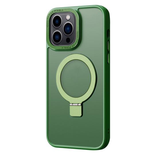 Integrierter magnetischer Ring Telefonständer Halter Fall Stoßfest Ring Schutz Fall Kamera Telefon Abdeckung Schutz für