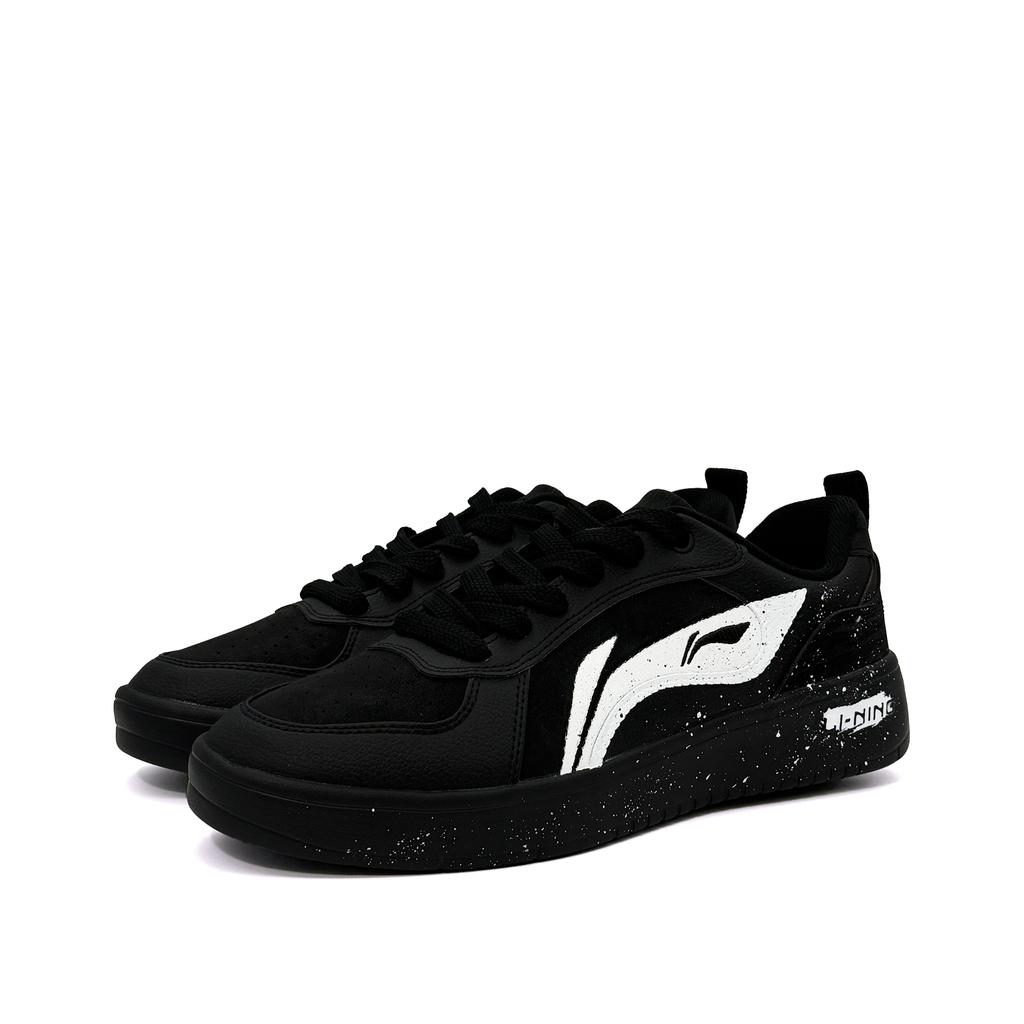 Li Ning Wheat Age White Ink Stardust Slip Resistant, Abrasion Resistant, Breathable, Height Increasing Low Top AGCV311-6(Team1514-)