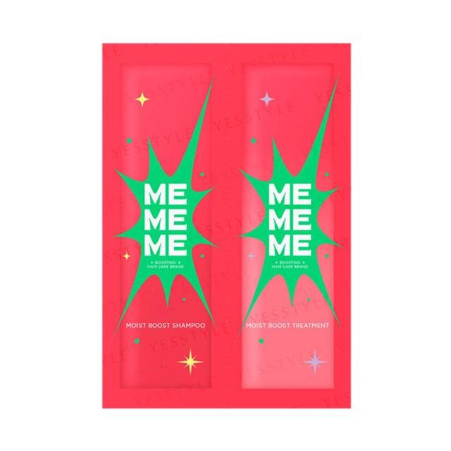 Kao - MEMEME Moist Boost Shampoo & Treatment Trial Set 10ml x 2