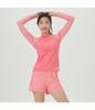 Alena Nobly Leisure Zip-Up Rash Guard Set A4Bl1Ps14Cor