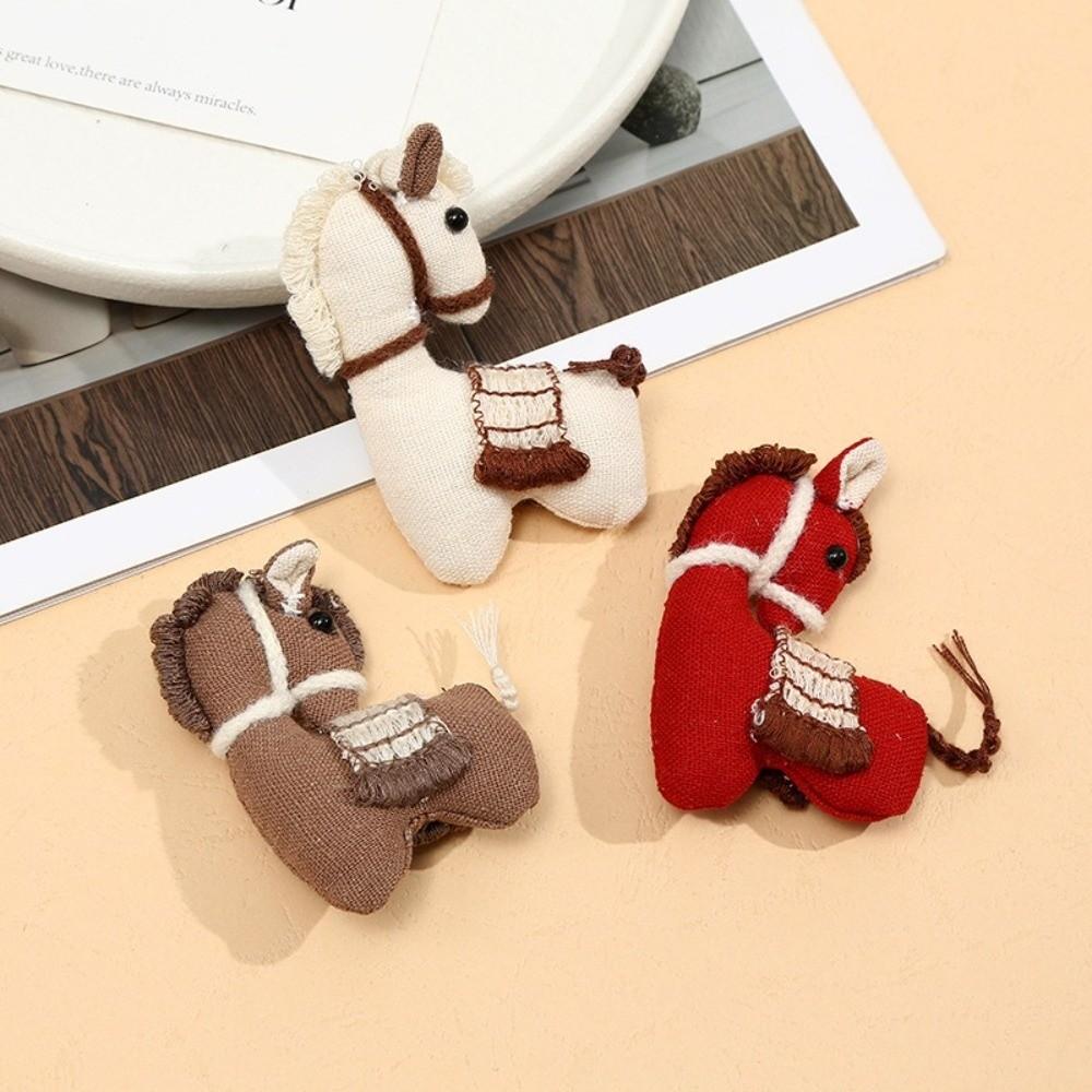 Decorative Charm Horse Shape DIY Accessories Mini DIY Fashion Accessory Cartoon Design Clothing Trims Hair Accessories