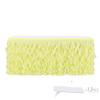 183cm*76cm Ruffle Table Skirt Multicolor Table Skirt Elegant Tulle Table Skirt  for Baby Shower