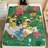 Marsupilami Flannel Blanket, High Quality Comfortable for All Seasons, Home Decor, Warmth and Comfort