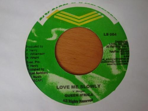 

7inch Record QUEEN IFRICA KULCHA KNOX CULTUR Love Me Slowly African Empress LS063 Loyal Soldiers Jamaica Reggae Ska Dub Used