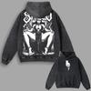 Seiko Ayase Graphic Hooded Dandadan Anime Streetwear Men Women Oversized Hoodies Washed Cotton Pullover Male Vintage Sweatshirt