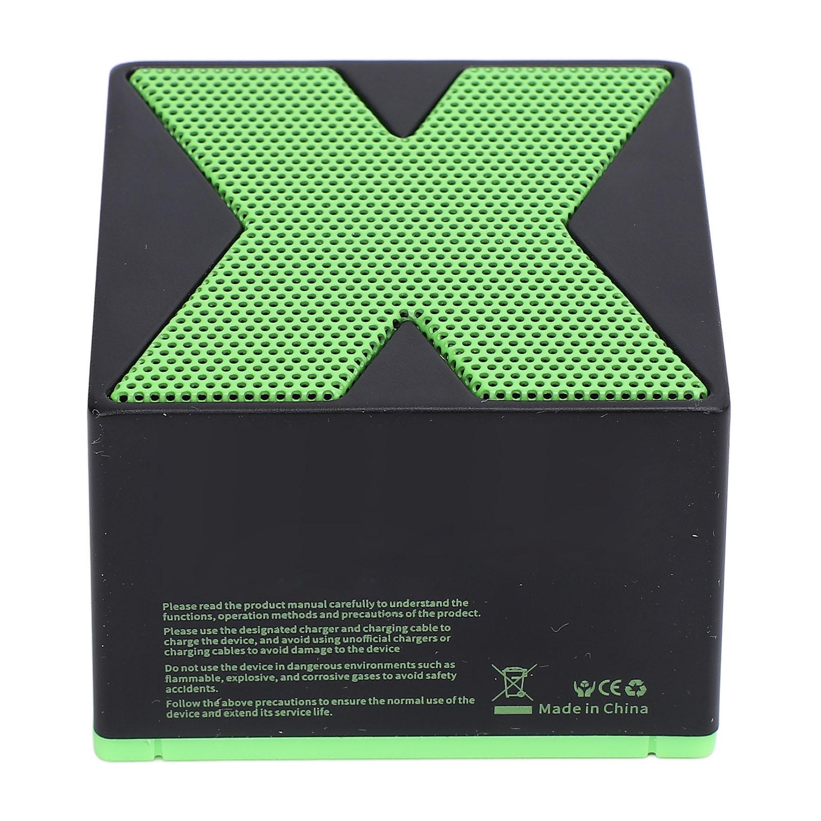 

Мини Bluetooth-динамик, настольный Hi-Fi стереодинамик, беспроводной портативный динамик для мужчин, женщин, мальчиков чёрный