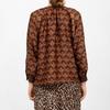 Blouse romano bonti imprimé graphique Femme LA PETITE ETOILE