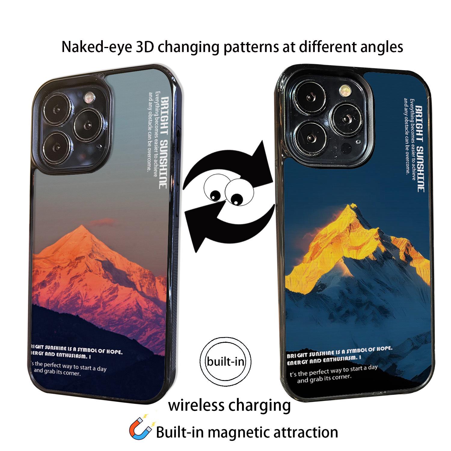 

Мягкий магнитный чехол для телефона 3D Cartoon Sunshine Jinshan для iPhone 12/13 Pro/15 Pro Max iPhone 15