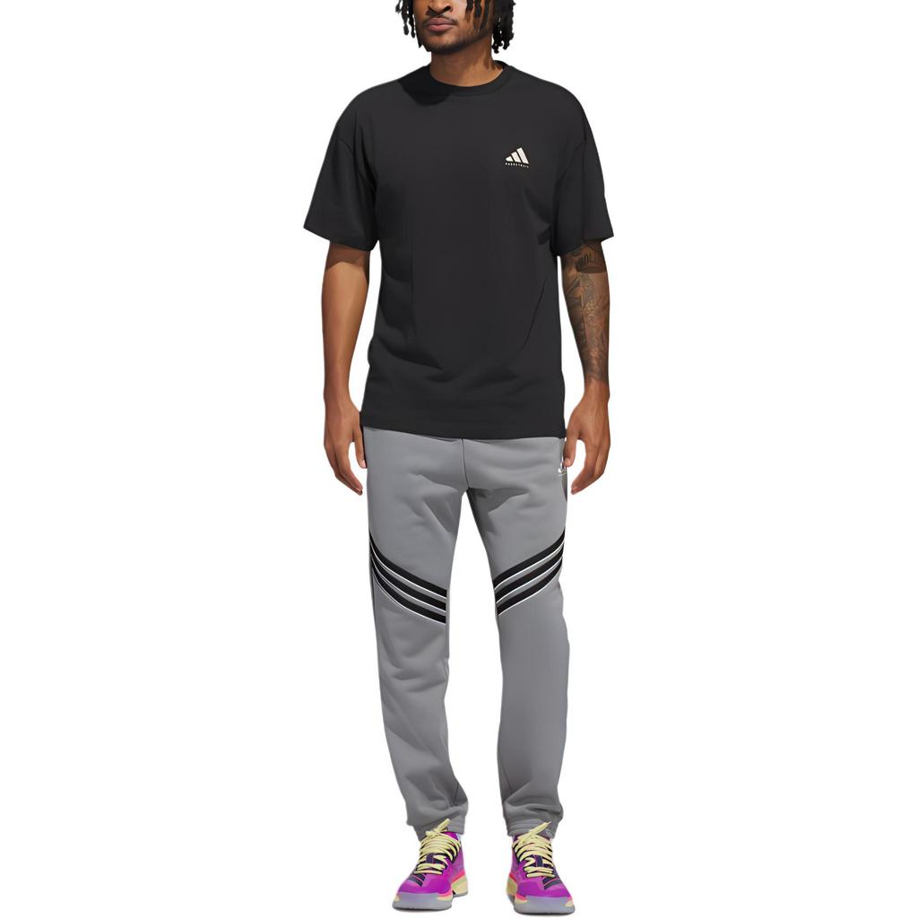 Adidas T Shirt Men's Black/Miracle Bauxite Brown JI7571