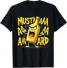 Mustard Bottle Scream Funny Condiment Rap Humor T-Shirt