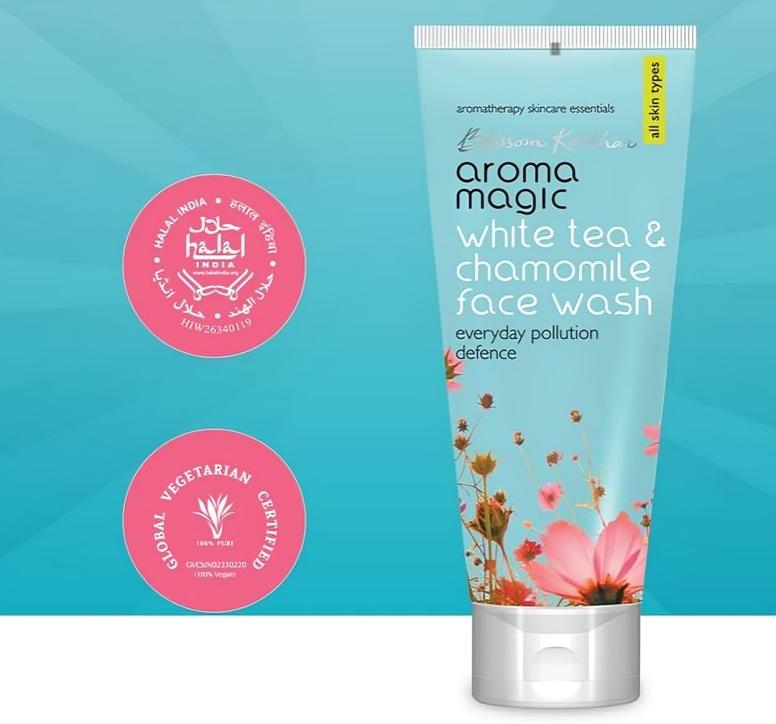 Aroma Magic White Tea & Chamomile Face Wash- 100 ml