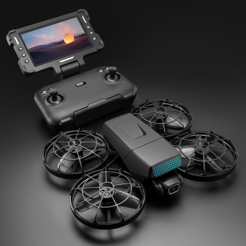 Genuine M8 RC Foldable Drone with Screen Brushless Motor Obstacle Avoidance 8K Profesional HD Dual Camera WIFI Quadcopter Toy