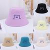 Female Hat Fisherman Thin Sun Protection Fashion Casual Embroidered Bear Visor Hat