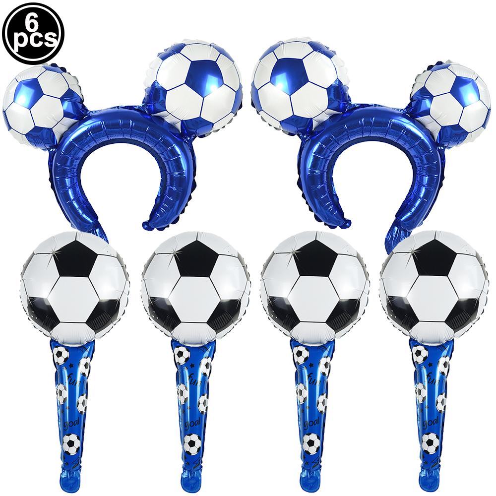 Standing Soccer Foil Balloon Kids Football Theme Birthday Party Baby Shower Decor Football Club Decor Supplies Boys Gifts