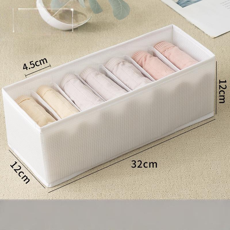 

1pc Jeans Storage Tidy-Keeping Clothes Divider Storage Box Multi-purpose Clothes Underpants Organizing Drawer for Wardrobe
