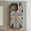 Ins Retro Cross Pattern Phone Case for iPhone 17 16e 16 15 14 13 12 11 X XS XR XSMAX 7 8 Air Pro Max Plus Luxury Double-layer