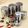 Bärbar kryddburk i rostfritt stål för kök och utomhus-BBQ