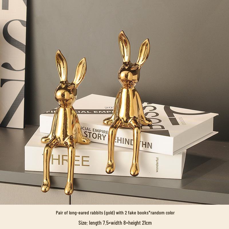 Dekoracja Jelenia Biała Porcelana Dekoracja Domu do Salonu lub Gabloty na Wino