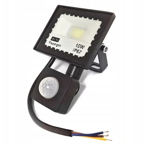 Halogen With Motion Sensor Street Lamp Nad Garage Workshop