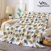Rainbow Cat Flannel Blanket Warm Soft Halloween Christmas Decorative Couch Warm Cozy All-Season Gift