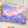 Ins-Style Ink Landscape Dormitory Pillow,Bedside Bedroom Pillow Gift,Nap Creative Living Room Sofa Cushion
