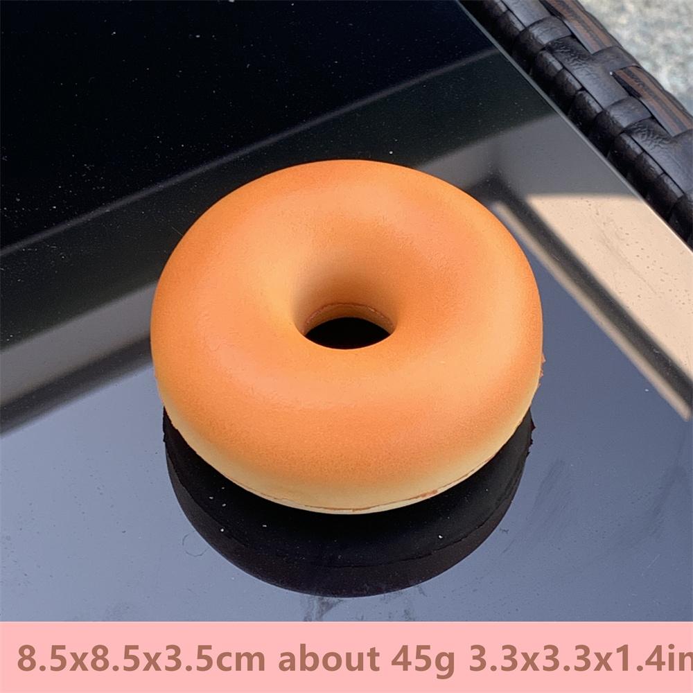 PU Doughnuts Cakes Faux Donut Food Model Bread Party Chocolate Frosting Stress Relief Simulation Wholesale Sugar Sweet Candy Toy
