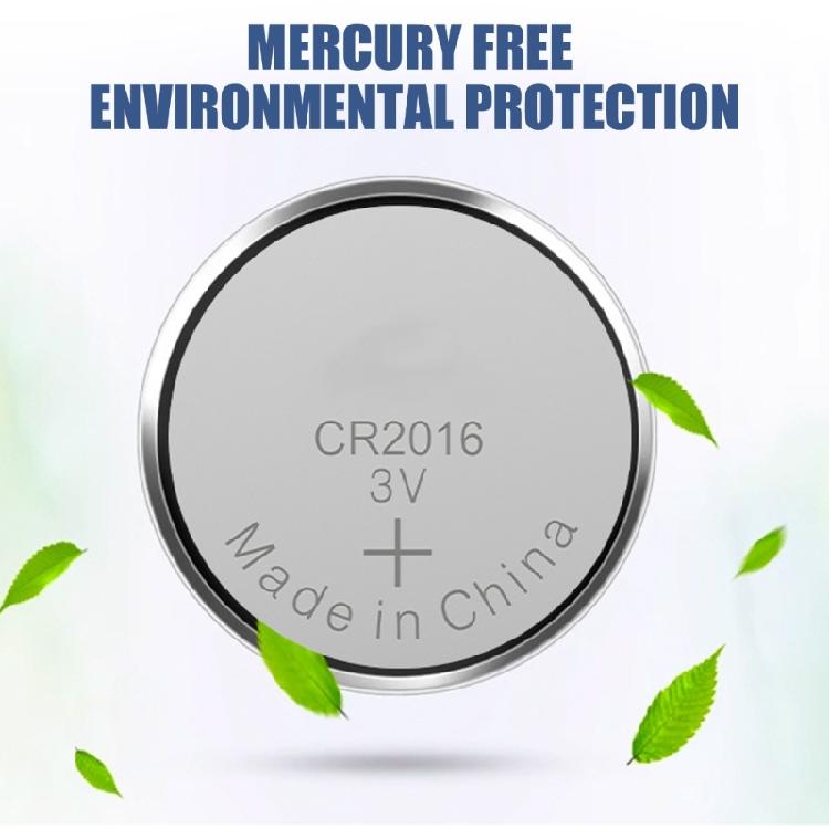 CR2016 Lithium Coin Batteries CR2016 3v Lithium Batteries Perfect for Small Devices Such As Watches and Mini Lights