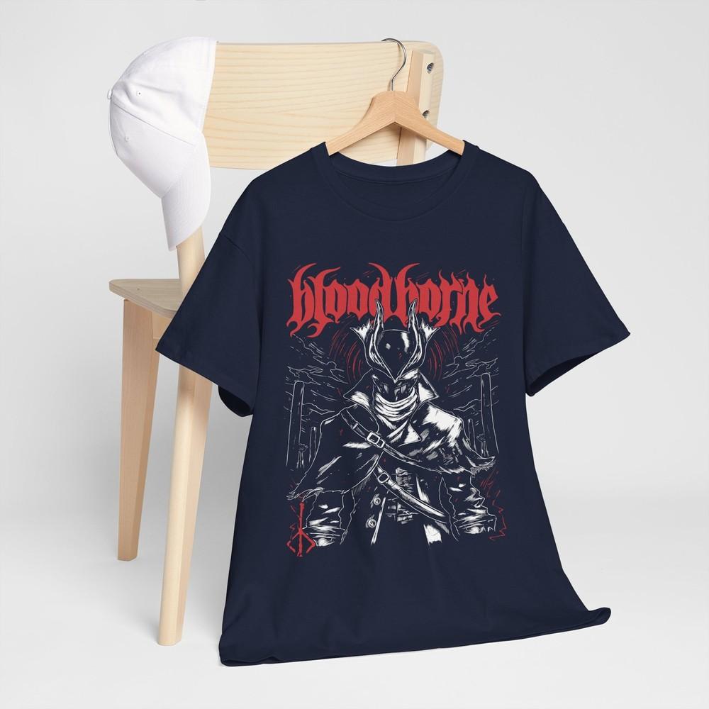 Bloodborne Lady Maria Tshirt Soulsborne Bloodborne Hunters Mark Gaming Shirt M