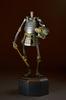 Takeya-style Articulated Figure: Skeleton Warrior (Rust-finished), Approx. 150mm, PVC & ABS, Painted, Movable Figure, KT-009