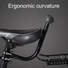 Bike Rear Seat Handrest Letter Design Corrosion Resistant Anti Slip Grip Iron Cycling Back Seat Armrest E-bike Tool