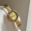 Medieval Style Watch Small Square Watch Bamboo Steel Belt Watch Ladies Watch