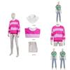 Costume de Cosplay de Groupe de Garçons Chasseurs de Démons Kpop avec Mélange de Polyester pour Convention Anime et Performance Scénique