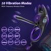 Vibrating Penis Cock Rings for Men Delay Ejaculation Erection G-Spot Vibrator Clitoris Stimulator for Women Sex Toy for Couples