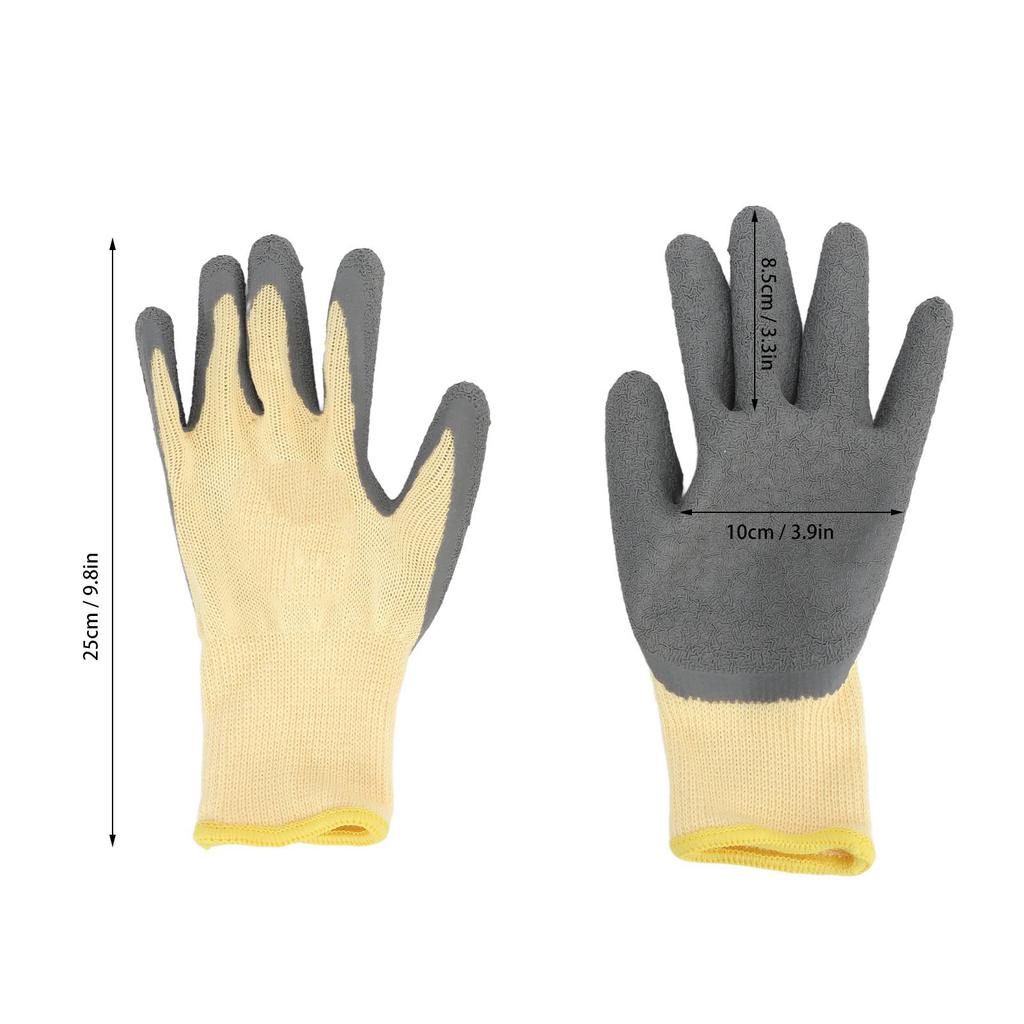 Insulation Work Gloves Flame Retardant 400V Voltage Resistance Rubber Electrician Gloves for Electric Maintenance