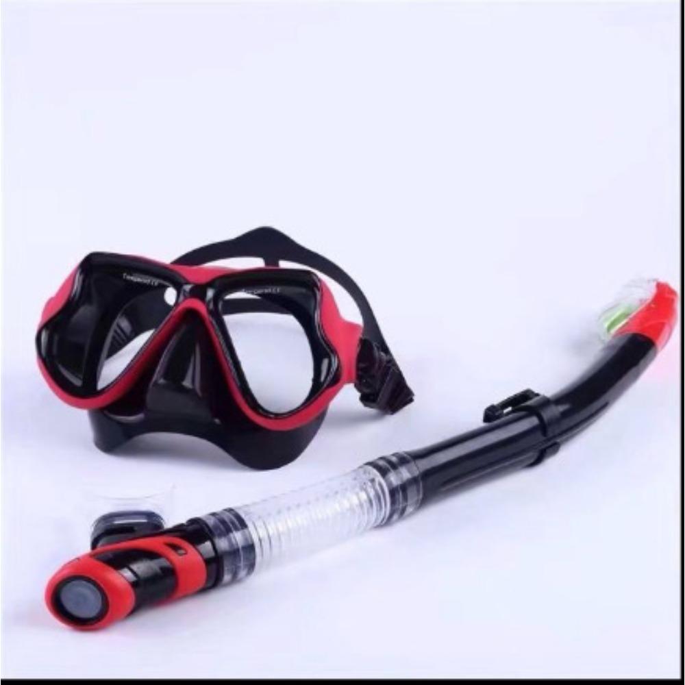 Diving Goggles Set, High-gloss Frame.
