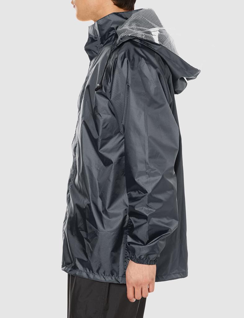 Size 48 Charcoal Gray [Kurodaruma] Raincoat, Rainwear, Men's, -
