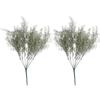 Artificial Rosemary Stems Fake Greenery Plants Realistic Faux Herb For Home Office Garden DIY Decoration Wedding Party Supplies