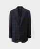 Brooks Brothers Traditional Fit 1818 Harris Tweed 3-Button Sack Jacket (Purple) (Bbjsmm46507Ef)