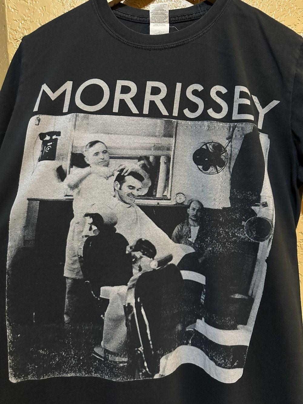 Morrissey Barber Shop Tour Basic Black Short Sleeve Unisex T shirt S-5XL WA3798 Unisex T-Shirt S