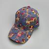 British Cartoon Print Owl Letter Baseball Cap Men'S And Women'S Sunshade Personality Street Cap