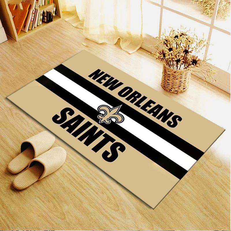 New Orleans Saints Carpet Rug for Living Room Bedroom Home Sofa Decoration,Kids Play Non-slip Floor Mat