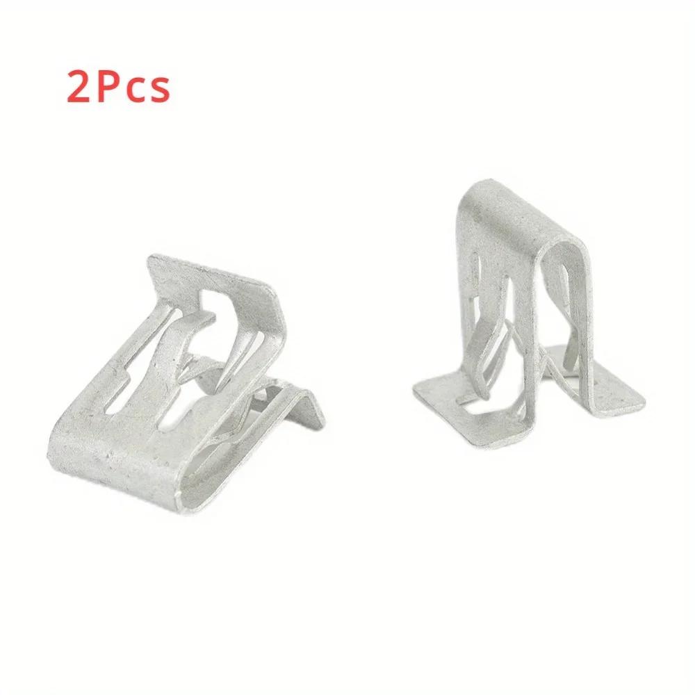 

Metal Retainer Clip - Dashboard Fixing Buckle for DVD/CD Panel, Universal Car Interior Trim Fastener w/Tool-Free Install (10PCS)