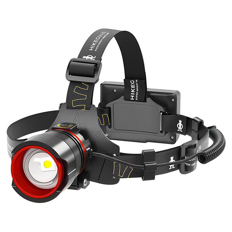 

Lithium Battery Multifunctional Emergency Headlamp for Night Fishing - Long-lasting, High-power, Induction Outdoor Light