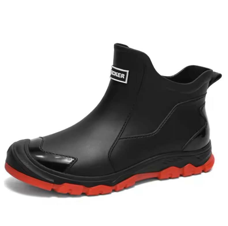 

Кроссовки Rain Rain Fully Rain Outdoor японского размера [ShinoSei] Обувь, мужские ботинки, водонепроницаемые, сапоги, (Черный/Красный, Размеры, Взрослый, Номер, 2_e,