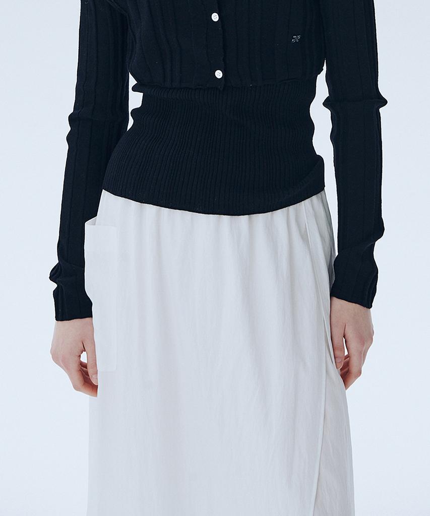 AHWE Layered Skirt Pants_White