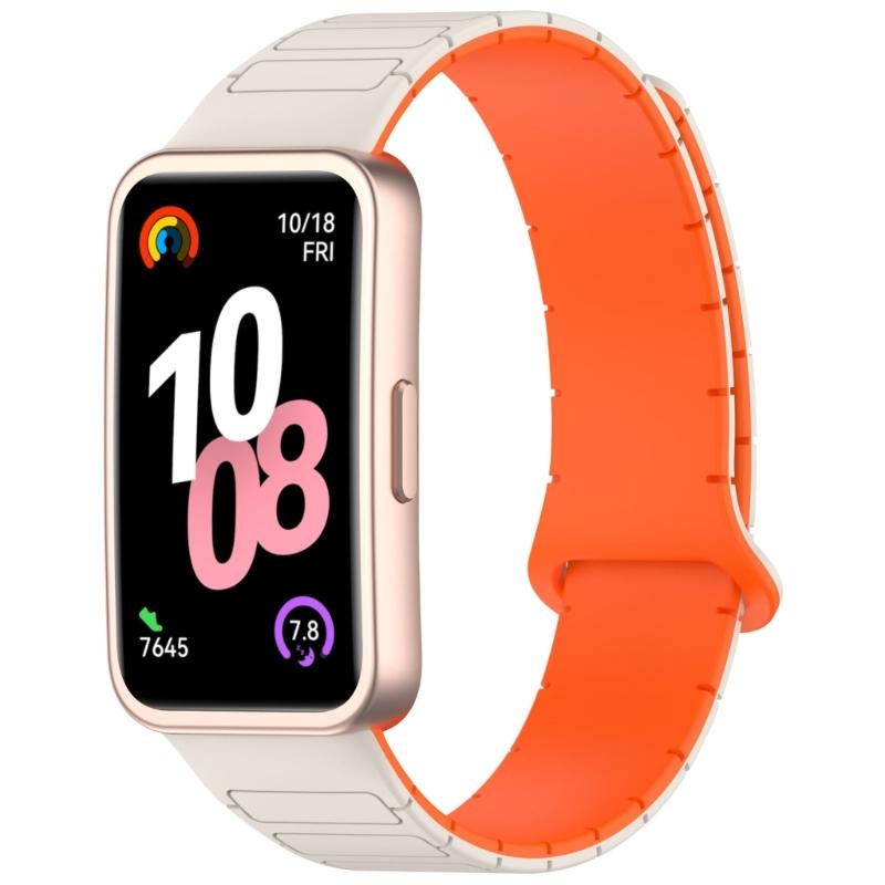 Magnetic Silicone Straps Comfortable Wristband Straps Soft Watch Straps Smartwatch Accessories Suitable for Watch 10/9/8